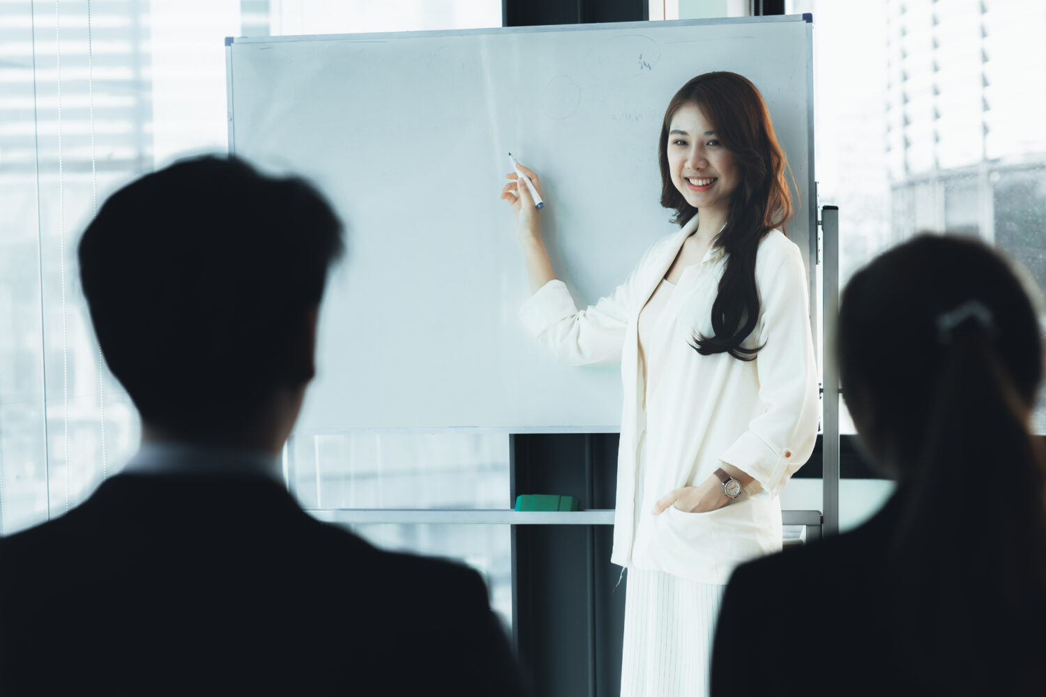 Group of senior executives participating in a leadership workshop in Singapore